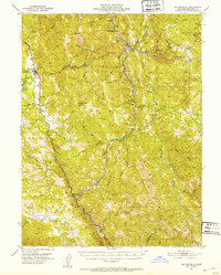 Download a high-resolution, GPS-compatible USGS topo map for Laytonville, CA (1953 edition)