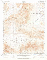 Download a high-resolution, GPS-compatible USGS topo map for Leach Lake, CA (1966 edition)
