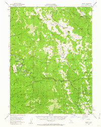 Download a high-resolution, GPS-compatible USGS topo map for Leggett, CA (1962 edition)