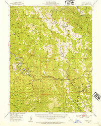 Download a high-resolution, GPS-compatible USGS topo map for Leggett, CA (1954 edition)
