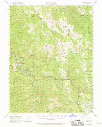 Download a high-resolution, GPS-compatible USGS topo map for Leggett, CA (1969 edition)