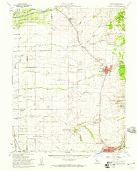 Download a high-resolution, GPS-compatible USGS topo map for Lincoln, CA (1959 edition)
