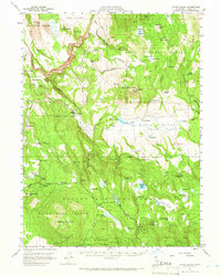 Download a high-resolution, GPS-compatible USGS topo map for Little Valley, CA (1966 edition)