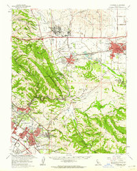 Download a high-resolution, GPS-compatible USGS topo map for Livermore, CA (1962 edition)