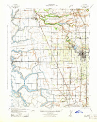1942 Map of Lodi, CA