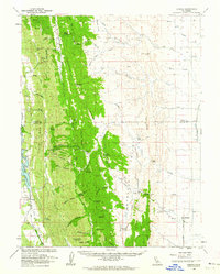 Download a high-resolution, GPS-compatible USGS topo map for Lodoga, CA (1962 edition)