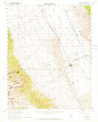 Download a high-resolution, GPS-compatible USGS topo map for Lone Pine, CA (1972 edition)