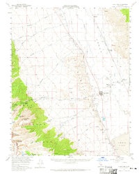 Download a high-resolution, GPS-compatible USGS topo map for Lone Pine, CA (1966 edition)