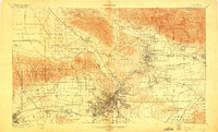 preview thumbnail of historical topo map of California, United States in 1900