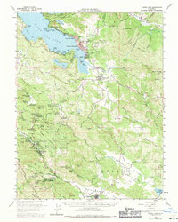 Download a high-resolution, GPS-compatible USGS topo map for Lower Lake, CA (1971 edition)