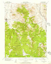 Download a high-resolution, GPS-compatible USGS topo map for Loyalton, CA (1957 edition)