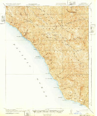 Download a high-resolution, GPS-compatible USGS topo map for Lucia, CA (1932 edition)