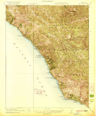 Download a high-resolution, GPS-compatible USGS topo map for Lucia, CA (1921 edition)