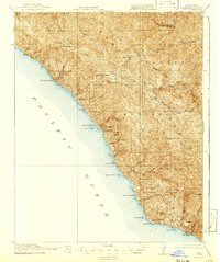 Download a high-resolution, GPS-compatible USGS topo map for Lucia, CA (1941 edition)