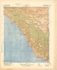 preview thumbnail of historical topo map of Monterey County, CA in 1941