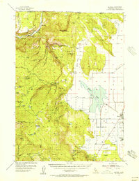 Download a high-resolution, GPS-compatible USGS topo map for Macdoel, CA (1956 edition)