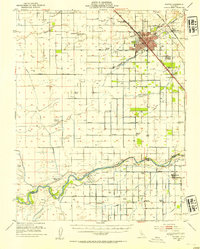 Download a high-resolution, GPS-compatible USGS topo map for Madera, CA (1954 edition)