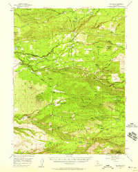 Download a high-resolution, GPS-compatible USGS topo map for Manton, CA (1958 edition)
