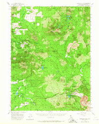 preview thumbnail of historical topo map of Shasta County, CA in 1956