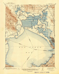 Download a high-resolution, GPS-compatible USGS topo map for Mare Island, CA (1947 edition)
