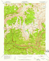 Download a high-resolution, GPS-compatible USGS topo map for Marion Peak, CA (1958 edition)