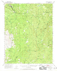 preview thumbnail of historical topo map of Mariposa, CA in 1947
