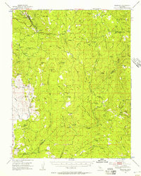 preview thumbnail of historical topo map of Mariposa, CA in 1947