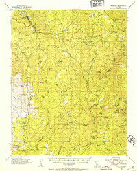 Download a high-resolution, GPS-compatible USGS topo map for Mariposa, CA (1953 edition)