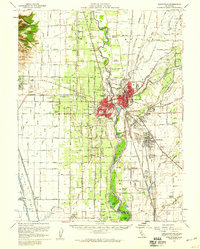 Download a high-resolution, GPS-compatible USGS topo map for Marysville, CA (1959 edition)