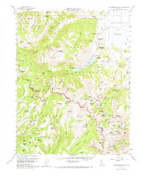 Download a high-resolution, GPS-compatible USGS topo map for Matterhorn Peak, CA (1971 edition)
