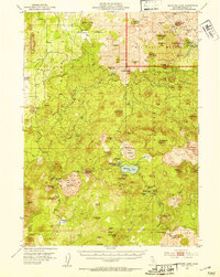 Download a high-resolution, GPS-compatible USGS topo map for Medicine Lake, CA (1954 edition)