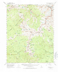 Download a high-resolution, GPS-compatible USGS topo map for Merced Peak, CA (1978 edition)