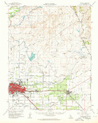 Download a high-resolution, GPS-compatible USGS topo map for Merced, CA (1963 edition)