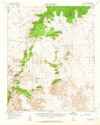 Download a high-resolution, GPS-compatible USGS topo map for Mid Hills, CA (1963 edition)