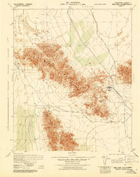 Download a high-resolution, GPS-compatible USGS topo map for Midland, CA (1945 edition)