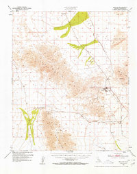 Download a high-resolution, GPS-compatible USGS topo map for Midland, CA (1958 edition)