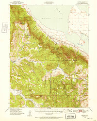 Download a high-resolution, GPS-compatible USGS topo map for Milford, CA (1952 edition)