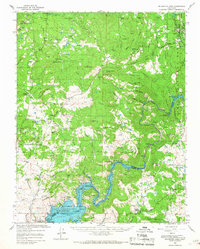 preview thumbnail of historical topo map of Madera County, CA in 1965