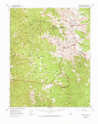 Download a high-resolution, GPS-compatible USGS topo map for Mineral King, CA (1973 edition)