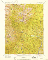 Download a high-resolution, GPS-compatible USGS topo map for Minersville, CA (1952 edition)