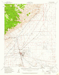 Download a high-resolution, GPS-compatible USGS topo map for Mojave, CA (1961 edition)