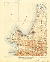 Download a high-resolution, GPS-compatible USGS topo map for Monterey, CA (1946 edition)