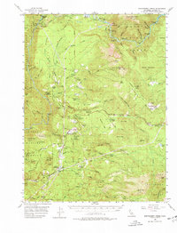 Download a high-resolution, GPS-compatible USGS topo map for Montgomery Creek, CA (1978 edition)