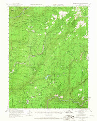Download a high-resolution, GPS-compatible USGS topo map for Mooreville Ridge, CA (1966 edition)