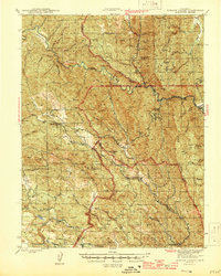 Download a high-resolution, GPS-compatible USGS topo map for Morgan Valley, CA (1944 edition)