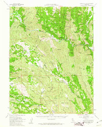 Download a high-resolution, GPS-compatible USGS topo map for Morgan Valley, CA (1962 edition)