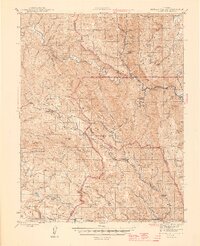 preview thumbnail of historical topo map of Lake County, CA in 1944