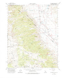 Download a high-resolution, GPS-compatible USGS topo map for Mt Barcroft, CA (1975 edition)