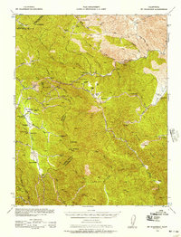 Download a high-resolution, GPS-compatible USGS topo map for Mt Boardman, CA (1957 edition)