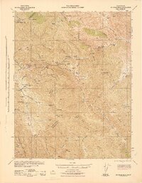preview thumbnail of historical topo map of Stanislaus County, CA in 1943